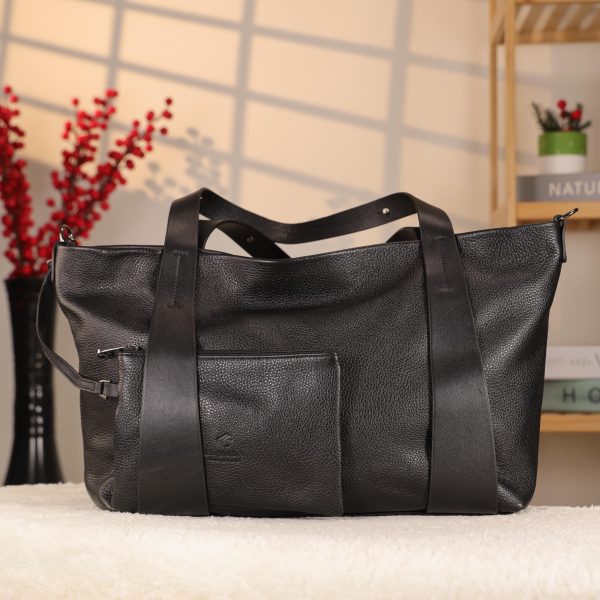 Black Colour Real Cow Leather Shoulder Bag with Wallet and Adjustable Strap , Versatile 10 Black Colour Real Cow Leather Shoulder Bag with Wallet and Adjustable Strap , Versatile