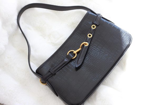 Black Colour Real Leather Bag From Cowhide - Everyday Bag and Zippered