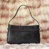 Black Colour Real Leather Bag From Cowhide - Everyday Bag and Zippered