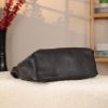 Black Colour Real Leather Shoulder Bag From Cowhide , Handmade 14 Black Colour Real Leather Shoulder Bag From Cowhide , Handmade
