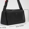 Black Colour Real Leather Shoulder Bag From Cowhide , Handmade 15 Black Colour Real Leather Shoulder Bag From Cowhide , Handmade