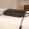 Black Leather Crossbody Bag with Adjustable Strap , Zippered and Multi-Compartment 12 Black Leather Crossbody Bag with Adjustable Strap , Zippered and Multi-Compartment