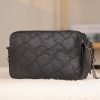 Black Leather Crossbody Bag with Adjustable Strap , Zippered and Multi-Compartment 13 Black Leather Crossbody Bag with Adjustable Strap , Zippered and Multi-Compartment