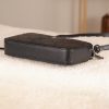 Black Leather Crossbody Bag with Adjustable Strap , Zippered and Multi-Compartment 16 Black Leather Crossbody Bag with Adjustable Strap , Zippered and Multi-Compartment
