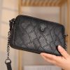 Black Leather Crossbody Bag with Adjustable Strap , Zippered and Multi-Compartment 7 Black Leather Crossbody Bag with Adjustable Strap , Zippered and Multi-Compartment