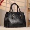 Black Leather Handbag From Real Cow Leather With Shoulder Strap 3 Black Leather Handbag From Real Cow Leather With Shoulder Strap