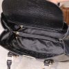 Black Leather Handbag From Real Cow Leather With Shoulder Strap 4 Black Leather Handbag From Real Cow Leather With Shoulder Strap