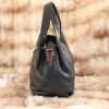 Black Leather Handbag & Shoulder Bag from Real Cow Leather With Adjustable Strap , Soft