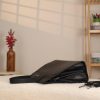 Black Leather Handbag With Magnetic Closure - Multi-Compartment / With Shoulder Strap / Everyday 6 Black Leather Handbag With Magnetic Closure - Multi-Compartment / With Shoulder Strap / Everyday