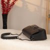 Black Leather Shoulder Bag and Handbag With Adjustable Strap , Magnetic Closure and Zippered 13 Black Leather Shoulder Bag and Handbag With Adjustable Strap , Magnetic Closure and Zippered