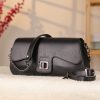 Black Leather Shoulder Bag and Handbag With Adjustable Strap , Magnetic Closure and Zippered 7 Black Leather Shoulder Bag and Handbag With Adjustable Strap , Magnetic Closure and Zippered