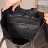 Black Leather Tote From Real Cow Leather 10 Black Leather Tote From Real Cow Leather