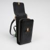 Black Real Leather Crossbody Bag and Wallet , Turkish Handmade Bag for Women 3 Black Real Leather Crossbody Bag and Wallet , Turkish Handmade Bag for Women
