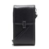 Black Real Leather Crossbody Bag and Wallet , Turkish Handmade Bag for Women 9 Black Real Leather Crossbody Bag and Wallet , Turkish Handmade Bag for Women