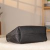 Black Real Leather Handbag With Adjustable Strap , Zippered 16 Black Real Leather Handbag With Adjustable Strap , Zippered