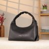 Black Real Leather Handbag With Adjustable Strap , Zippered 4 Black Real Leather Handbag With Adjustable Strap , Zippered