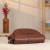 Brown Genuine Leather Shoulder Bag / Handbag With Strap 10 Brown Genuine Leather Shoulder Bag / Handbag With Strap