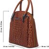 Brown Leather Shoulder Bag / Handbag and Multi-Compartment 14 Brown Leather Shoulder Bag / Handbag and Multi-Compartment