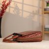 Brown Leather Shoulder Bag / Handbag and Multi-Compartment 6 Brown Leather Shoulder Bag / Handbag and Multi-Compartment