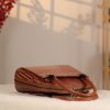 Brown Leather Shoulder Bag / Handbag and Multi-Compartment 8 Brown Leather Shoulder Bag / Handbag and Multi-Compartment
