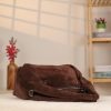 Brown Real Suede Handbag with Shoulder Strap / Everyday Bag 7 Brown Real Suede Handbag with Shoulder Strap / Everyday Bag