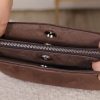 Brown Suede Crossbody Bag , Mini Handbag 12 Brown Suede Crossbody Bag , Mini Handbag