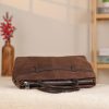 Brown Suede Leather HandBag With Adjustable Shoulder Strap , Everyday Bag 12 Brown Suede Leather HandBag With Adjustable Shoulder Strap , Everyday Bag