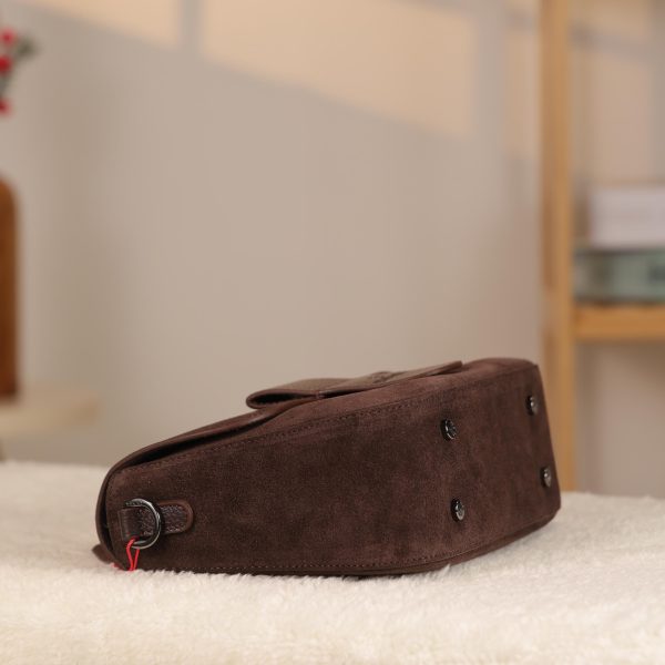 Brown Suede Leather Shoulder Bag - All Season and Everyday Bag - With Magnetic Closure and Zippered 13 Brown Suede Leather Shoulder Bag - All Season and Everyday Bag - With Magnetic Closure and Zippered