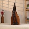 Brown Suede Real Leather Bag - 4011 Multi-Purpose , Hand-Made Bag 11 Brown Suede Real Leather Bag - 4011 Multi-Purpose , Hand-Made Bag