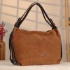 Brown Suede Real Leather Bag - 4011 Multi-Purpose , Hand-Made Bag 2 Brown Suede Real Leather Bag - 4011 Multi-Purpose , Hand-Made Bag