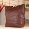 Brown Tote , Real Cow Leather Bag 4 Brown Tote , Real Cow Leather Bag