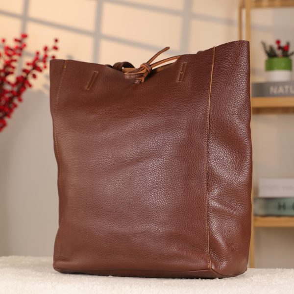 Brown Tote , Real Cow Leather Bag 4 Brown Tote , Real Cow Leather Bag