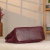 Dark Purple Suede Leather HandBag With Adjustable Shoulder Strap , Everyday Bag 14 Dark Purple Suede Leather HandBag With Adjustable Shoulder Strap , Everyday Bag