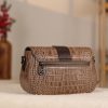 Genuine Leather Shoulder Bag / Handbag With Zipper and Magnetic Closure and Strap 5 Genuine Leather Shoulder Bag / Handbag With Zipper and Magnetic Closure and Strap