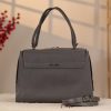 Gray Colour Real Leather HandBag - Versatile / Multi-Compartment Bag with Shoulder Strap 3 Gray Colour Real Leather HandBag - Versatile / Multi-Compartment Bag with Shoulder Strap