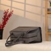 Gray Colour Real Leather HandBag - Versatile / Multi-Compartment Bag with Shoulder Strap 4 Gray Colour Real Leather HandBag - Versatile / Multi-Compartment Bag with Shoulder Strap