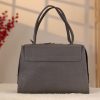 Gray Colour Real Leather HandBag - Versatile / Multi-Compartment Bag with Shoulder Strap 9 Gray Colour Real Leather HandBag - Versatile / Multi-Compartment Bag with Shoulder Strap