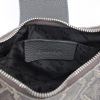 Gray Leather Handbag With Shoulder Strap-Magnetic Closured-Zippered 11 Gray Leather Handbag With Shoulder Strap-Magnetic Closured-Zippered