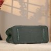 Green Luxury Handbag From Real Cow Leather With Shoulder Strap 11 Green Luxury Handbag From Real Cow Leather With Shoulder Strap