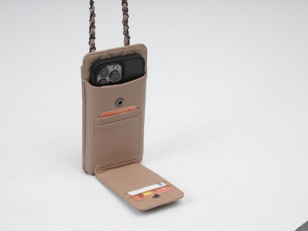Leather Crossbody Wallet with Shoulder Strap & Mobile Case 1 Leather Crossbody Wallet with Shoulder Strap & Mobile Case