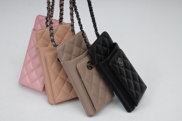 Leather Crossbody Wallet with Shoulder Strap & Mobile Case 5 Leather Crossbody Wallet with Shoulder Strap & Mobile Case