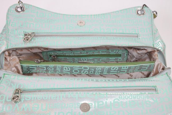 Light Green Leather Handbag, Handmade, Everyday Bag 13 Light Green Leather Handbag, Handmade, Everyday Bag