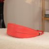 Light Red Shoulder Bag and Handbag With Adjustable Strap , Top Zipper 12 Light Red Shoulder Bag and Handbag With Adjustable Strap , Top Zipper