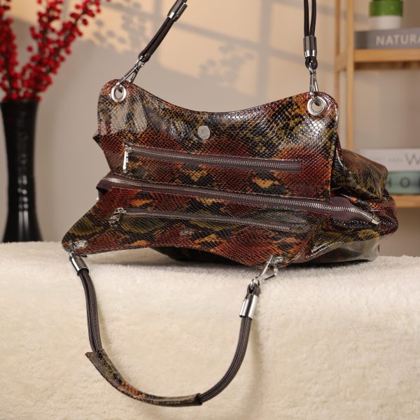 Multi Color from Real Cow Leather Bag , Zippered and Versatile Bag 11 Multi Color from Real Cow Leather Bag , Zippered and Versatile Bag
