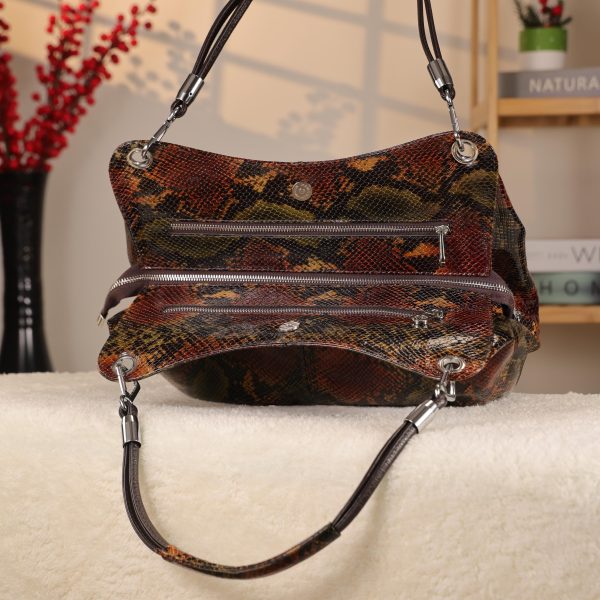 Multi Color from Real Cow Leather Bag , Zippered and Versatile Bag 13 Multi Color from Real Cow Leather Bag , Zippered and Versatile Bag