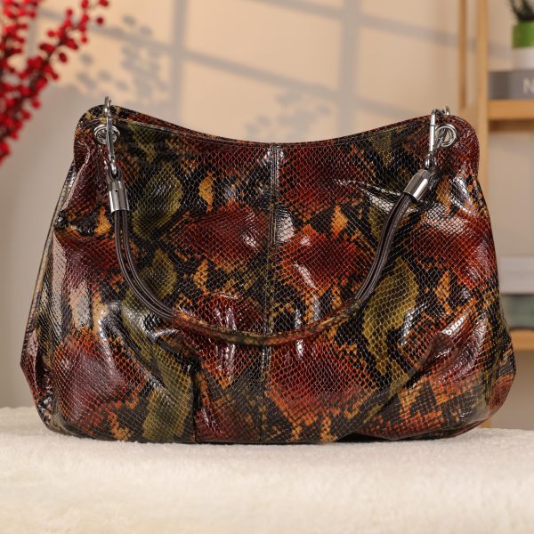 Multi Color from Real Cow Leather Bag , Zippered and Versatile Bag 4 Multi Color from Real Cow Leather Bag , Zippered and Versatile Bag