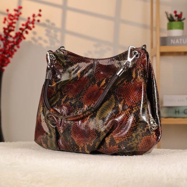 Multi Color from Real Cow Leather Bag , Zippered and Versatile Bag 6 Multi Color from Real Cow Leather Bag , Zippered and Versatile Bag