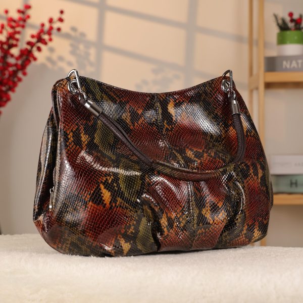 Multi Color from Real Cow Leather Bag , Zippered and Versatile Bag 8 Multi Color from Real Cow Leather Bag , Zippered and Versatile Bag