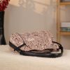 Pink Leather Handbag and Shoulder Bag With Shoulder Strap - Multi Compartment - Zippered 2 Pink Leather Handbag and Shoulder Bag With Shoulder Strap - Multi Compartment - Zippered