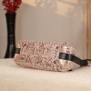 Pink Leather Handbag and Shoulder Bag With Shoulder Strap - Multi Compartment - Zippered 7 Pink Leather Handbag and Shoulder Bag With Shoulder Strap - Multi Compartment - Zippered
